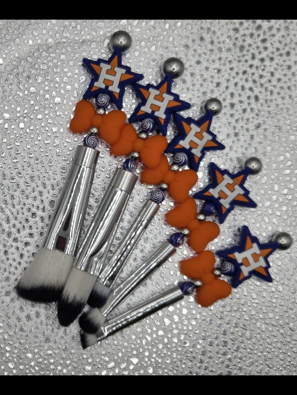 Houston Astros Cosmetic Brush Set